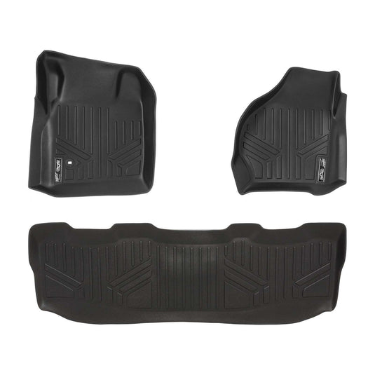 SMARTLINER Custom Fit Floor Liners For 1999-2007 Ford F-250 / F-350 / F-450 Super Duty Crew Cab