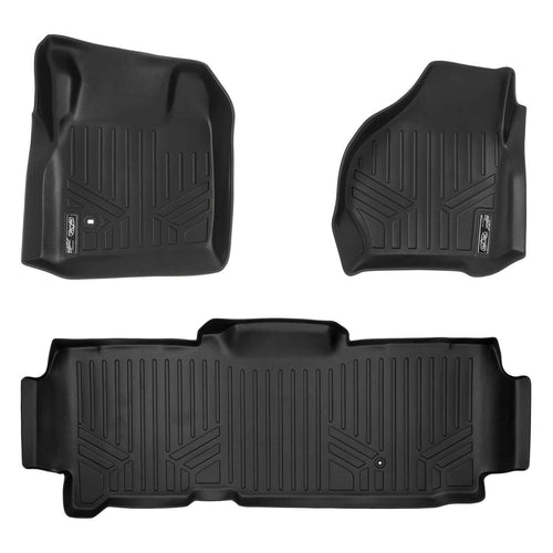 SMARTLINER Custom Fit Floor Liners For 1999-2007 Ford F-250 / F-350 Super Duty SuperCab