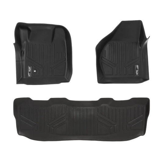 SMARTLINER Custom Fit Floor Liners For 2008-2010 Ford F-250 / F-350 / F-450 Super Duty Crew Cab