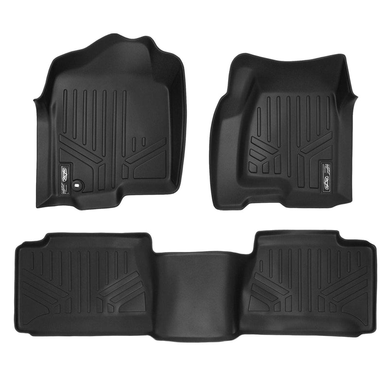 Load image into Gallery viewer, SMARTLINER Custom Fit Floor Liners For 2001-2007 Silverado/Sierra 1500/2500/3500 Double/Extended Cab Classic Body Style
