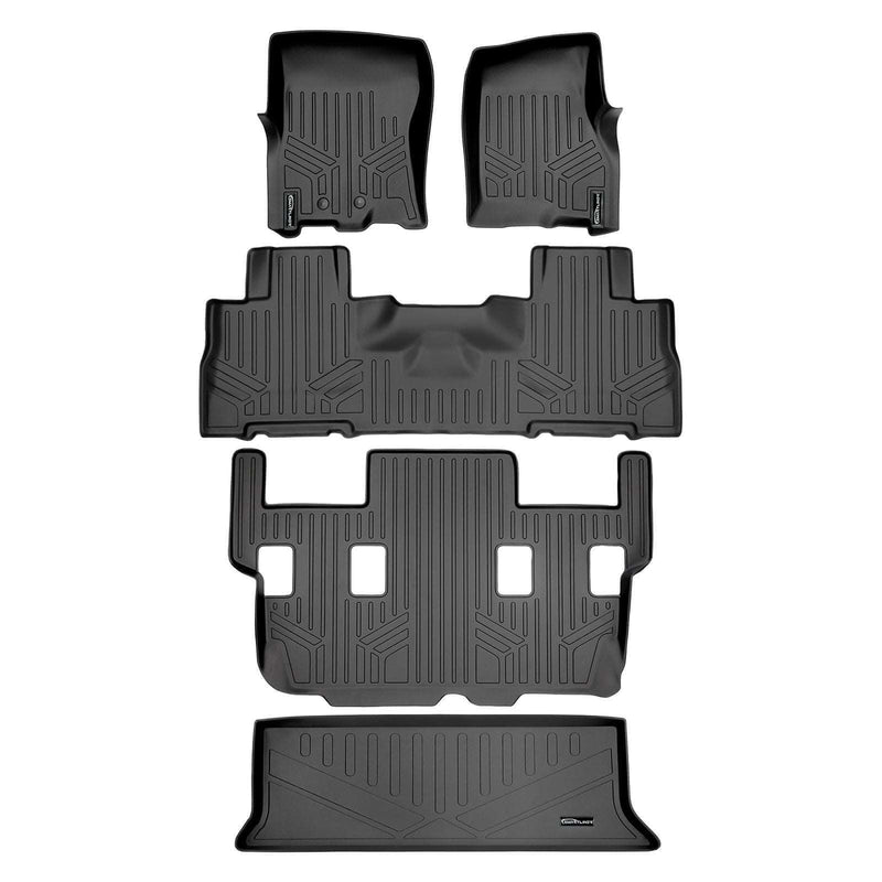 Load image into Gallery viewer, SMARTLINER Custom Fit Floor Liners For 2011 - 2017 Ford Expedition/Lincoln Navigator with 2nd Row Bucket Seats (No Console)
