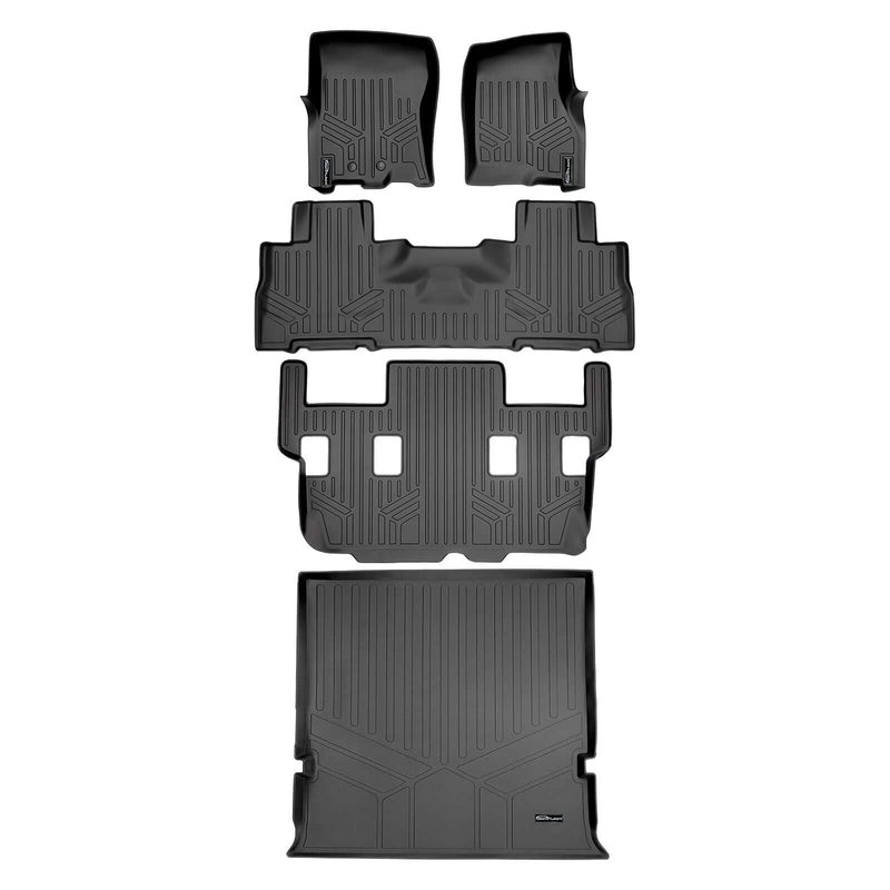 Load image into Gallery viewer, SMARTLINER Custom Fit Floor Liners For 2011 - 2017 Ford Expedition/Lincoln Navigator with 2nd Row Bucket Seats (No Console)
