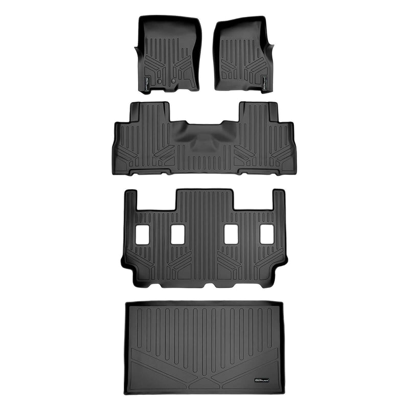 Load image into Gallery viewer, SMARTLINER Custom Fit Floor Liners For 2011 - 2017 Ford Expedition EL/ Lincoln Navigator with 2nd Row Bucket Seats (without Console)
