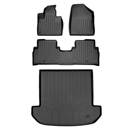 SMARTLINER Custom Fit Floor Liners For 2016-2020 Kia Sorento (7 Passenger Model Only)