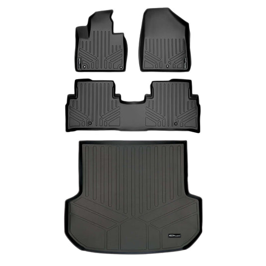 SMARTLINER Custom Fit Floor Liners For 2016-2020 Kia Sorento (5 Passenger Model Only)