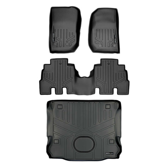 Smart Trim™ Custom Fit Floor Liners For 2015-2018 Jeep Wrangler Unlimited (JK Old Body Style Only)