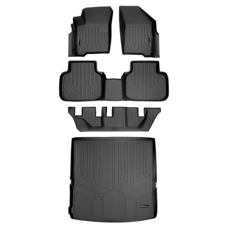 Load image into Gallery viewer, SMARTLINER Floor Liners for 2010 - 2020 Dodge Journey (with 1st Row Dual Floor Hooks)
