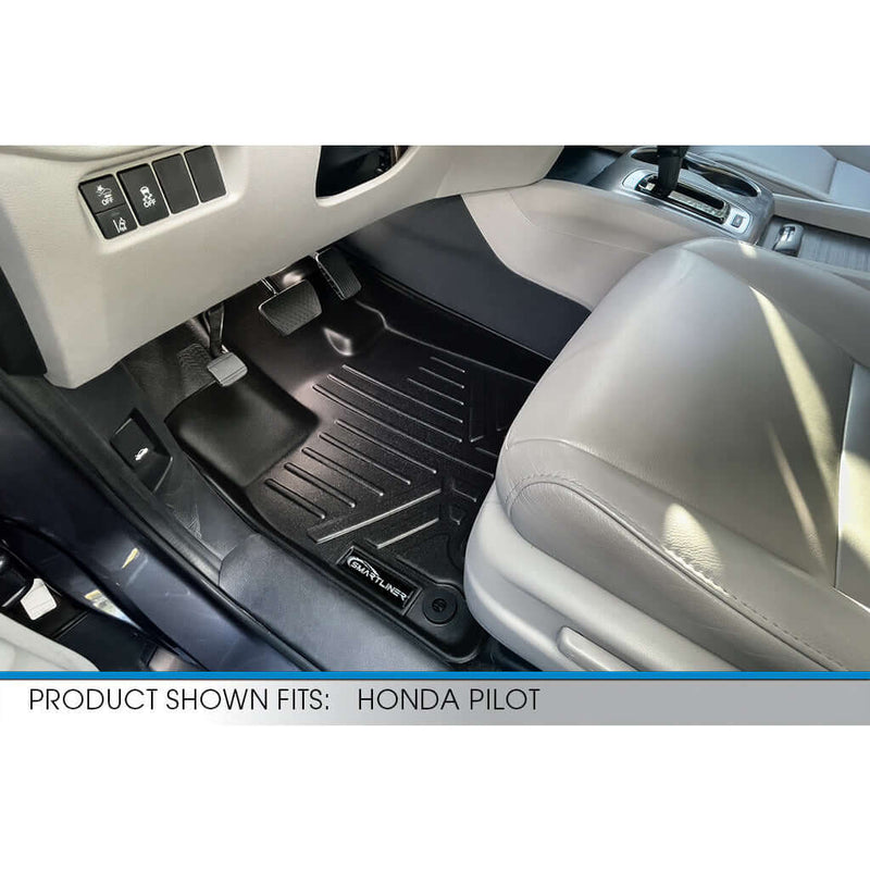 Load image into Gallery viewer, SMARTLINER Custom Fit Floor Liners For 2016-2022 Honda Pilot (7 Passenger Model)
