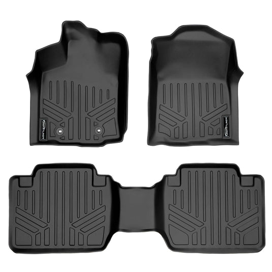 SMARTLINER Custom Fit Floor Liners For 2016-2017 Toyota Tacoma Extended Cab