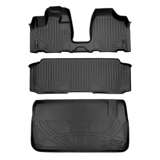 Smart Trim™ Custom Fit Floor Liners For 2013-2020 with 2nd Row Bench Seat and No Super Console