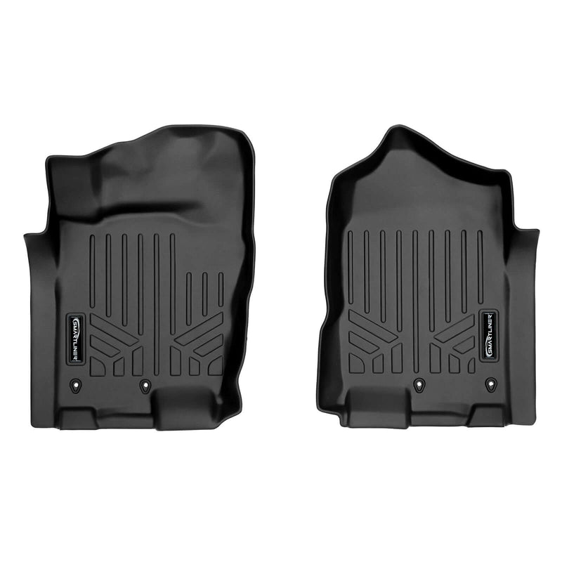 Load image into Gallery viewer, SMARTLINER Custom Fit Floor Liners For Crew Cab 2017-2024 Nissan Titan With Bench Seat and No Under-Seat Storage
