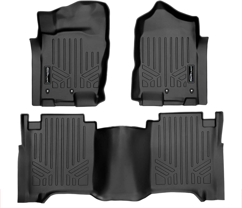 Load image into Gallery viewer, SMARTLINER Custom Fit Floor Liners For 2017-2022 Nissan Titan King Cab With No OTH coverage
