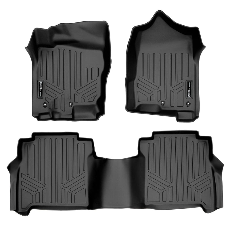 Load image into Gallery viewer, SMARTLINER Floor Liners for 2017-2025 Nissan Titan Crew Cab With Under Seat Storage
