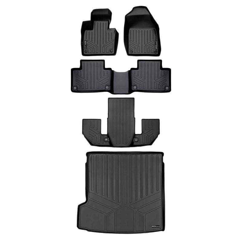 Load image into Gallery viewer, SMARTLINER Custom Fit Floor Liners For 2020-2025 Volvo XC90 (6 Passenger Models. No Plug-in Hybrid Models)
