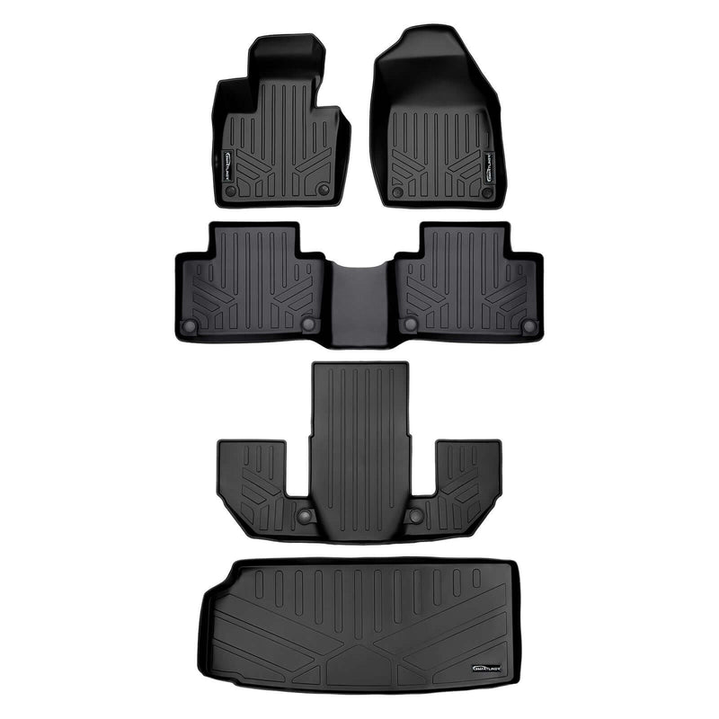 Load image into Gallery viewer, SMARTLINER Custom Fit Floor Liners For 2020-2025 Volvo XC90 (6 Passenger Models. No Plug-in Hybrid Models)
