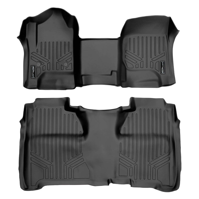Load image into Gallery viewer, SMARTLINER Custom Fit Floor Liners For Crew Cab 2014-2018 Silverado/Sierra 1500 - 2015-2021 2500/3500 HD
