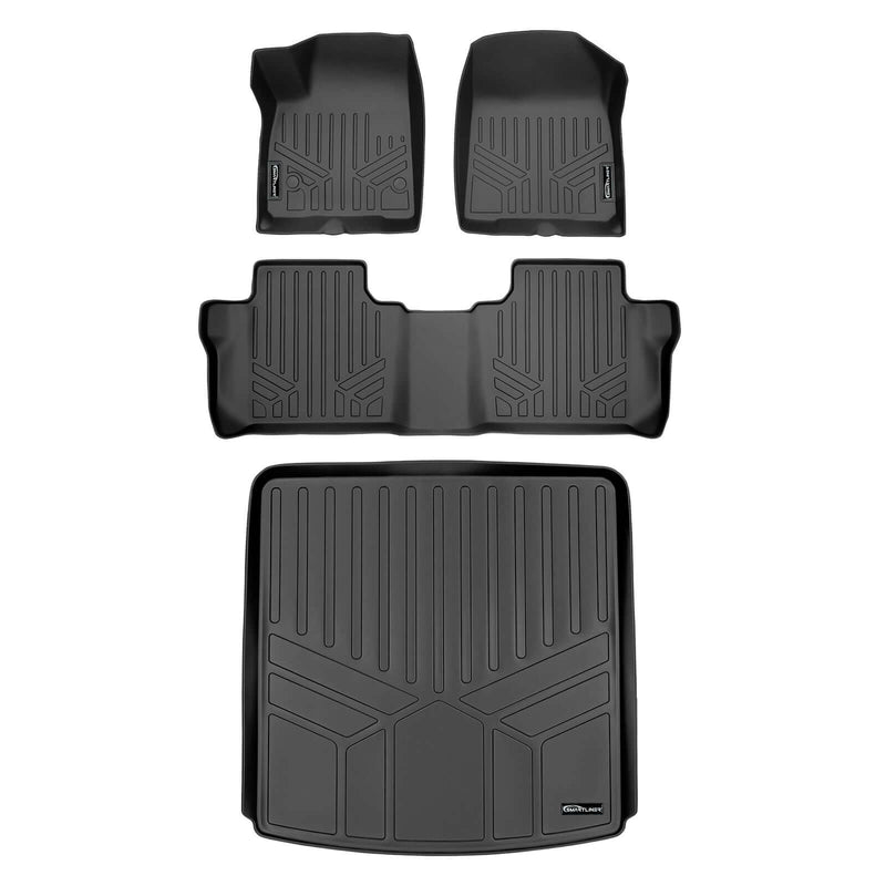 Load image into Gallery viewer, SMARTLINER Custom Fit Floor Liners For 2020-2025 Cadillac XT6 with 2nd Row Bench Seat
