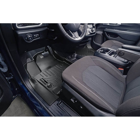 Smart Trim™ Custom Fit Floor Liners For 2022-2025 Chrysler Pacifica with 2nd Row Bucket Seats(Touring & L Models)