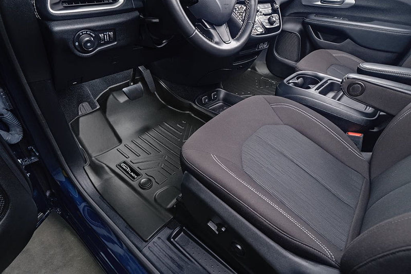 Load image into Gallery viewer, SMARTLINER Custom Fit Floor Liners For 2017-2020 Chrysler Pacifica with 2nd Row Bench Seats (8 Passenger Model)
