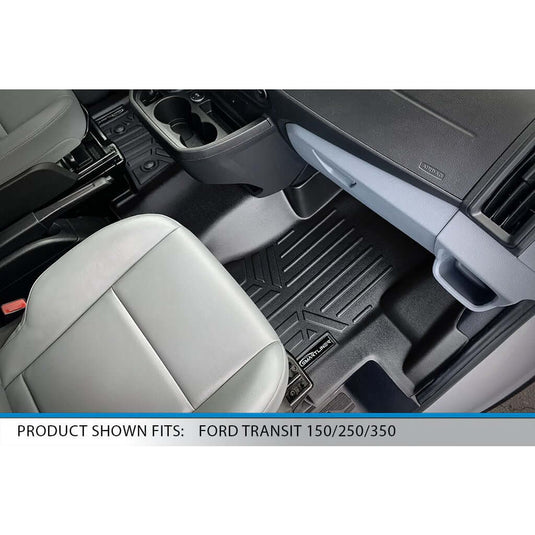 SMARTLINER Custom Fit Floor Liners For 2015-2019 Ford Transit (No Transit Connect)