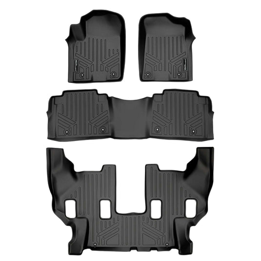 SMARTLINER Custom Fit Floor Liners For 17-18 Armada / 11-13 Infiniti QX56 / 2014-2018 QX80