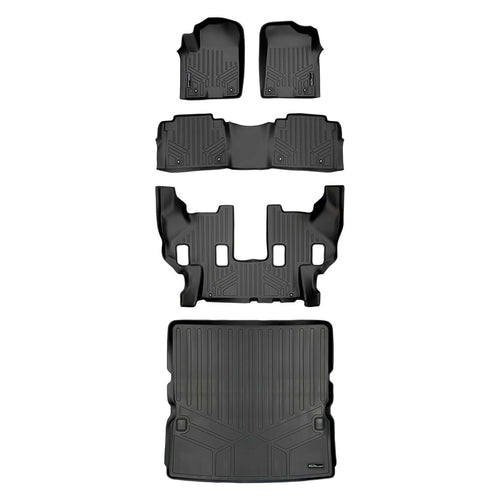 SMARTLINER Custom Fit Floor Liners For 17-18 Armada / 11-13 Infiniti QX56 / 2014-2018 QX80
