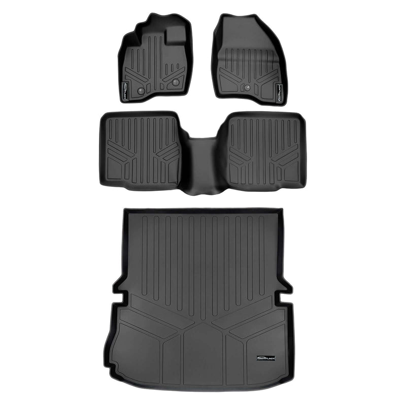 Load image into Gallery viewer, SMARTLINER Custom Fit Floor Liners For 2017-2019 Ford Explorer without 2nd Row Center Console
