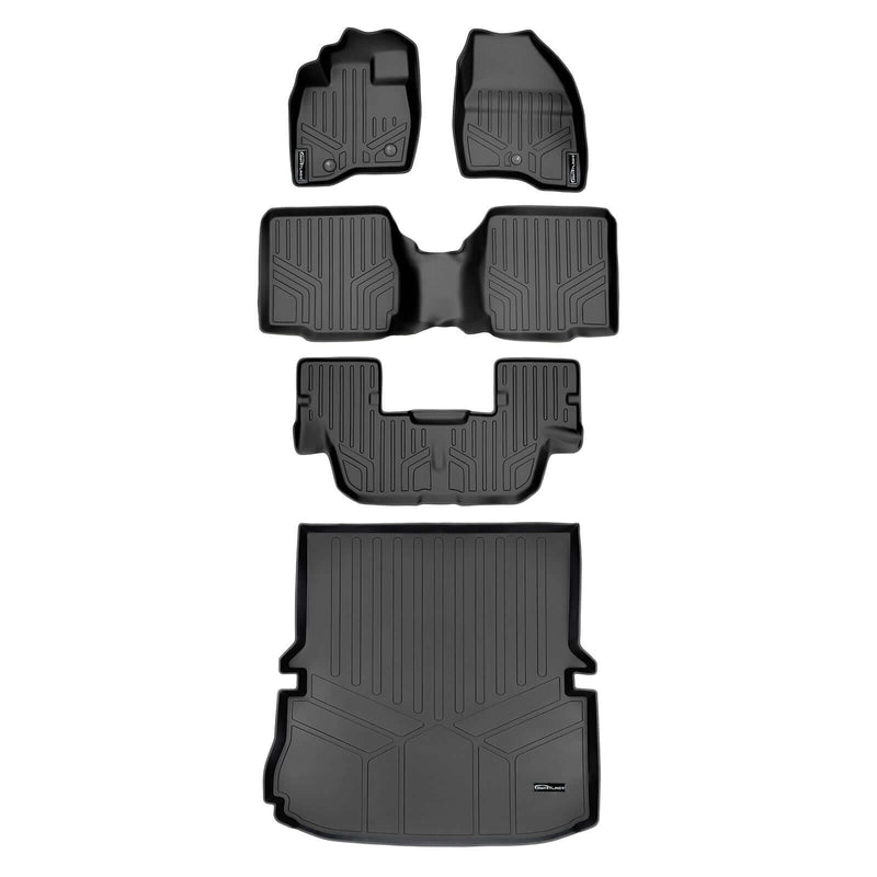 Load image into Gallery viewer, SMARTLINER Custom Fit Floor Liners For 2017-2019 Ford Explorer (with 2nd Row Center Console)
