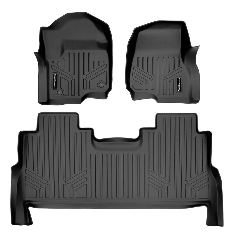 Load image into Gallery viewer, SMARTLINER Custom Fit Floor Liners For 2017-2025 Ford F-250/F-350 Super Duty Crew Cab with 1st Row Bucket Seats
