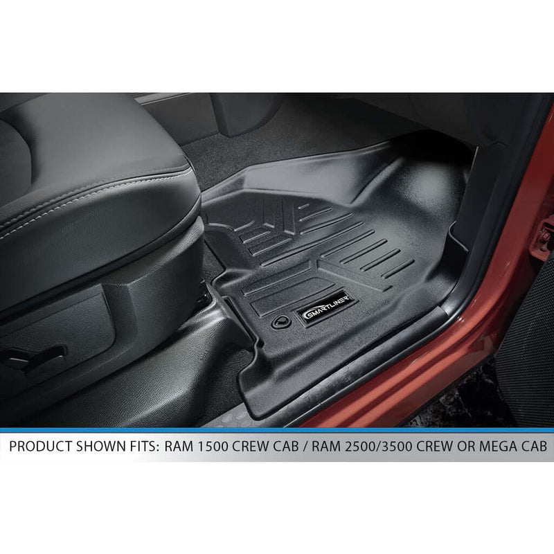 Load image into Gallery viewer, SMARTLINER Custom Fit Floor Liners For 2012 RAM 1500 Crew Cab
