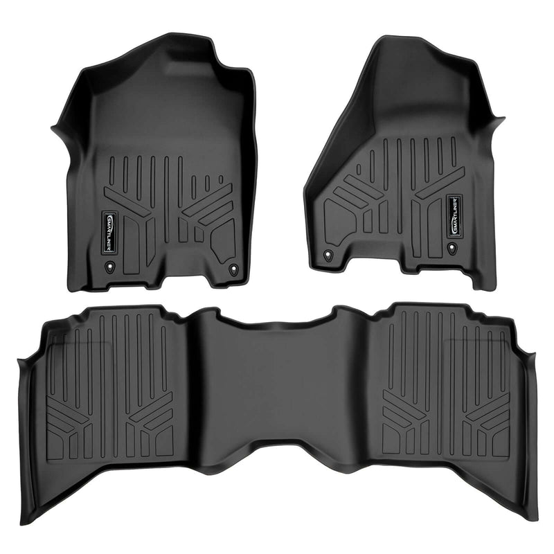 Load image into Gallery viewer, SMARTLINER Custom Fit Floor Liners For 2012-2018 RAM 1500/2500/3500 Crew Cab and Classic Crew Cab (4 Full Size Doors)

