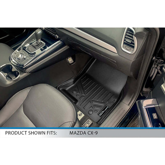 SMARTLINER Custom Fit Floor Liners For 2020-2023 Mazda CX-9 (6 Passenger Without CC)