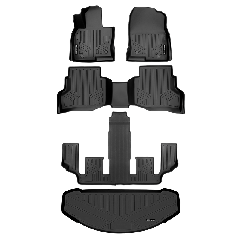 Load image into Gallery viewer, SMARTLINER Custom Fit Floor Liners For 2020-2023 Mazda CX-9 (6 Passenger With CC)
