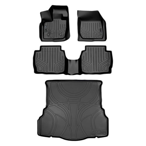SMARTLINER Custom Fit Floor Liners For 2017-2020 Ford Fusion (No Hybrid or Plug-In Models)