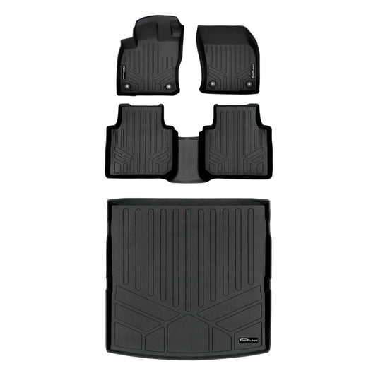 SMARTLINER Custom Fit Floor Liners For 2018-2024 Volkswagen Tiguan (7 Passenger)