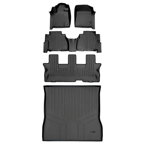 SMARTLINER Custom Fit Floor Liners For 2008-2011 Toyota Sequoia (with Bench Seat)