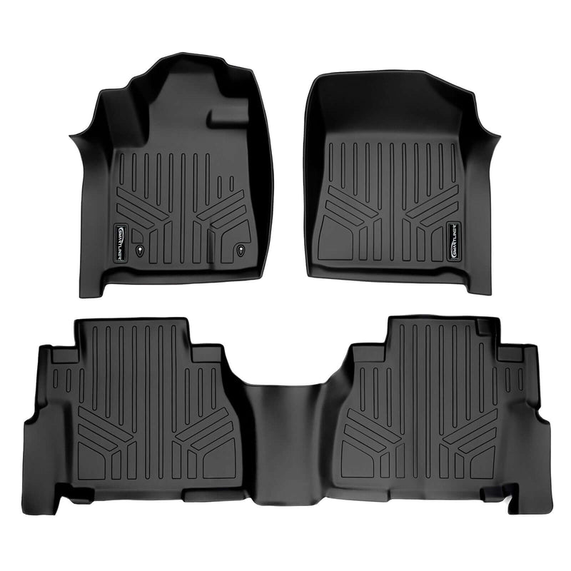 Load image into Gallery viewer, SMARTLINER Custom Fit Floor Liners For 2008-2011 Toyota Sequoia (with Bench Seat)
