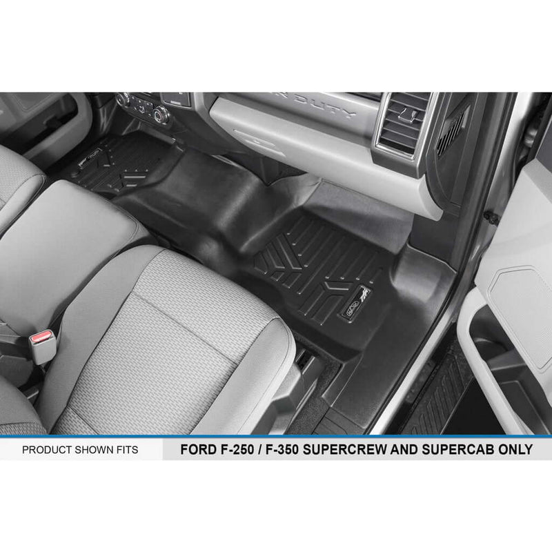 Load image into Gallery viewer, SMARTLINER Custom Fit Floor Liners For 2017-2025 Ford F-250/F-350 Super Duty Crew Cab with 1st Row Bench Seat
