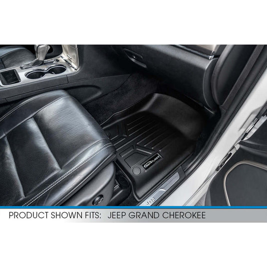 Smart Trim™ Custom Fit Floor Liners For 2016-2025 Dodge Durango (with 2nd Row Bucket Seats)