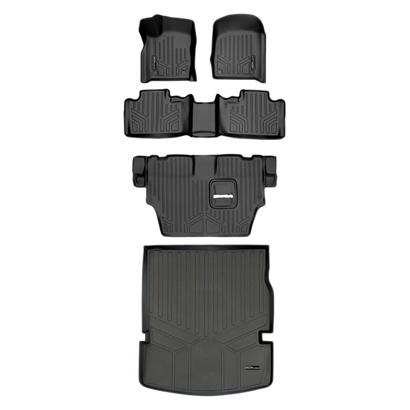 Load image into Gallery viewer, Smart Trim™ Custom Fit Floor Liners For 2016-2025 Dodge Durango (with 2nd Row Bench Seat)
