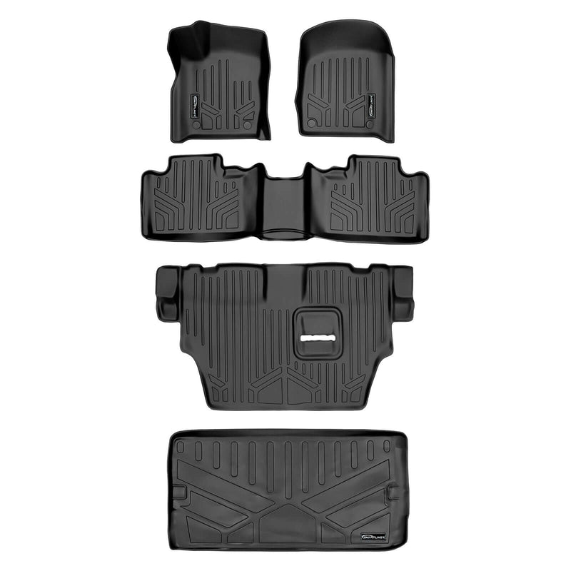 Load image into Gallery viewer, Smart Trim™ Custom Fit Floor Liners For 2016-2025 Dodge Durango (with 2nd Row Bench Seat)
