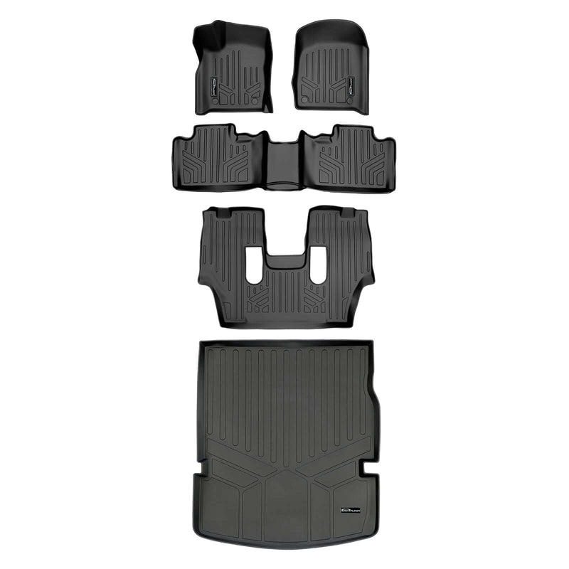 Load image into Gallery viewer, Smart Trim™ Custom Fit Floor Liners For 2016-2025 Dodge Durango (with 2nd Row Bucket Seats)
