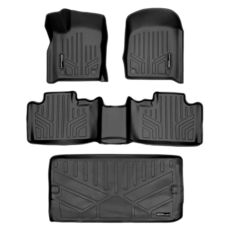 Load image into Gallery viewer, Smart Trim™ Custom Fit Floor Liners For 2016-2025 Dodge Durango (with 2nd Row Bench Seat)
