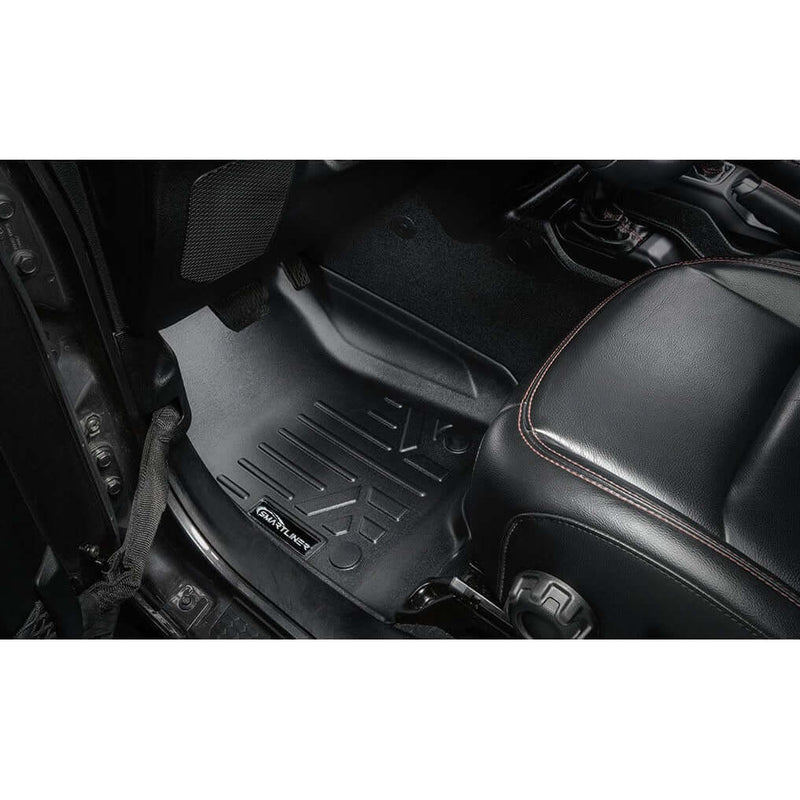 Load image into Gallery viewer, SMARTLINER Custom Fit Floor Liners For 2021-2025 Jeep Wrangler 4xe (With Trail-Rail system)
