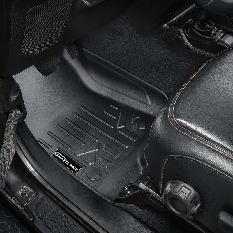 Load image into Gallery viewer, SMARTLINER Custom Fit Floor Liners For JL New Body 2018-2024 Jeep Wrangler Unlimited without Subwoofer (no JK)
