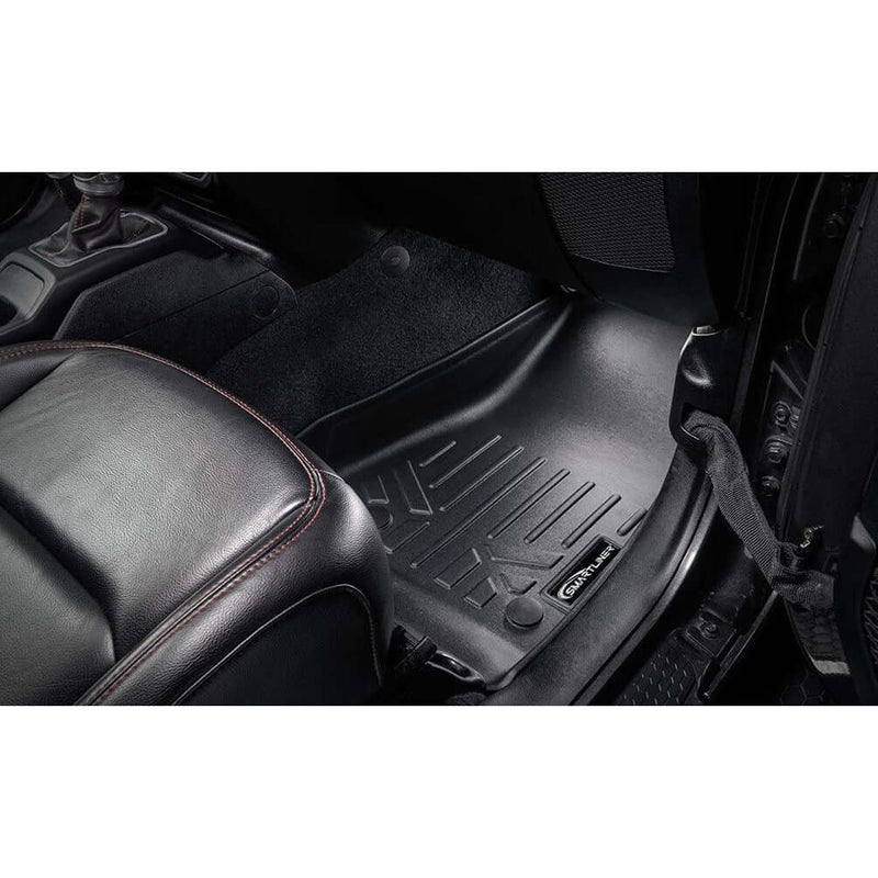 Load image into Gallery viewer, SMARTLINER Custom Fit Floor Liners For 2021-2025 Jeep Wrangler 4xe (Without Trail-Rail system)

