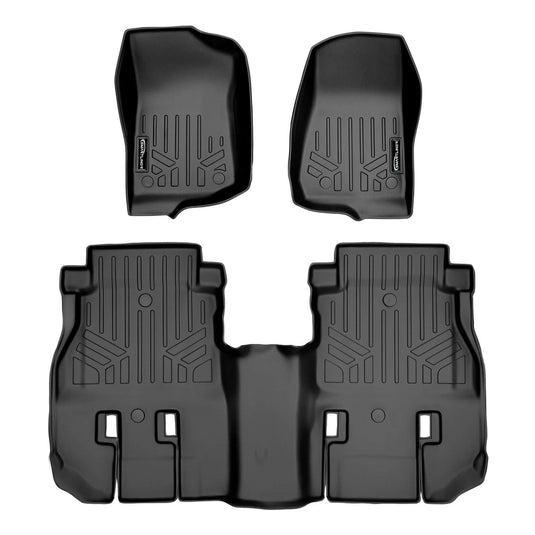 SMARTLINER Custom Fit Floor Liners For 2021-2025 Jeep Wrangler Rubicon 392