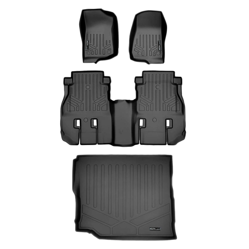 Load image into Gallery viewer, SMARTLINER Custom Fit Floor Liners For 2021-2025 Jeep Wrangler Rubicon 392
