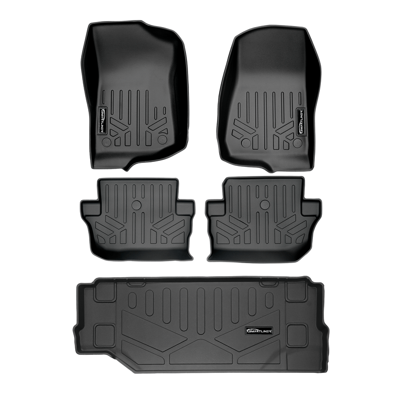 Load image into Gallery viewer, SMARTLINER Custom Fit Floor Liners For 2018-2025 Jeep Wrangler 2-Door (JL New Body Style - not JK)
