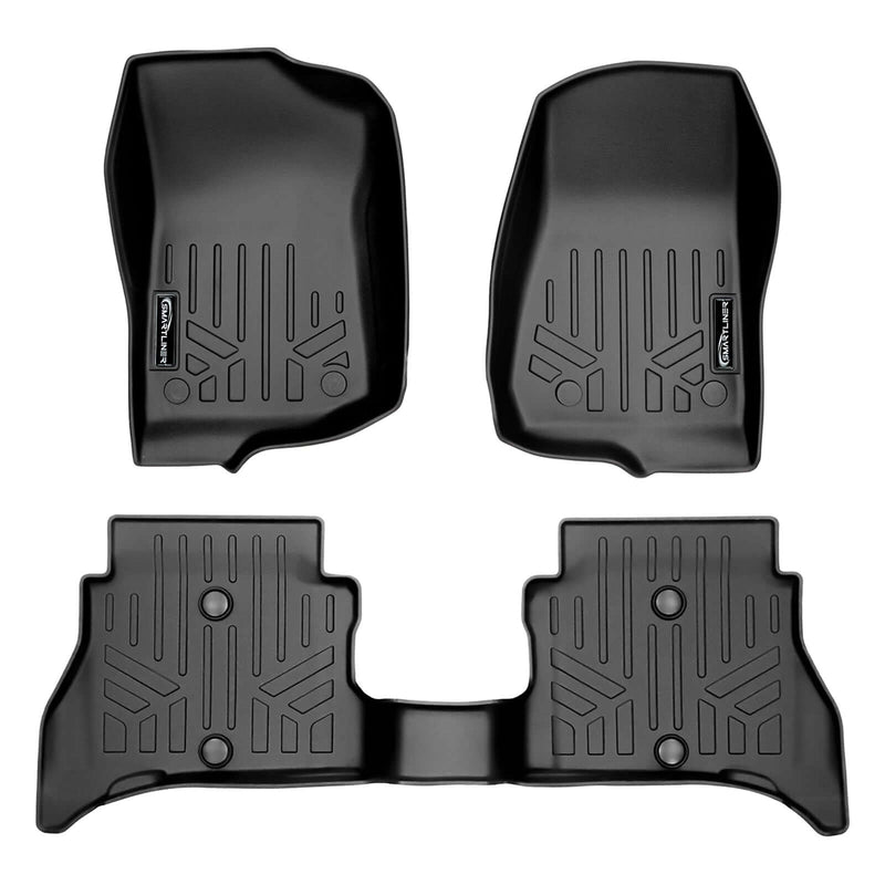 Load image into Gallery viewer, SMARTLINER Custom Fit Floor Liners For 2021-2025 Jeep Wrangler 4xe (Without Trail-Rail system)
